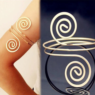 Gold Arm Ring Jewelry for Women